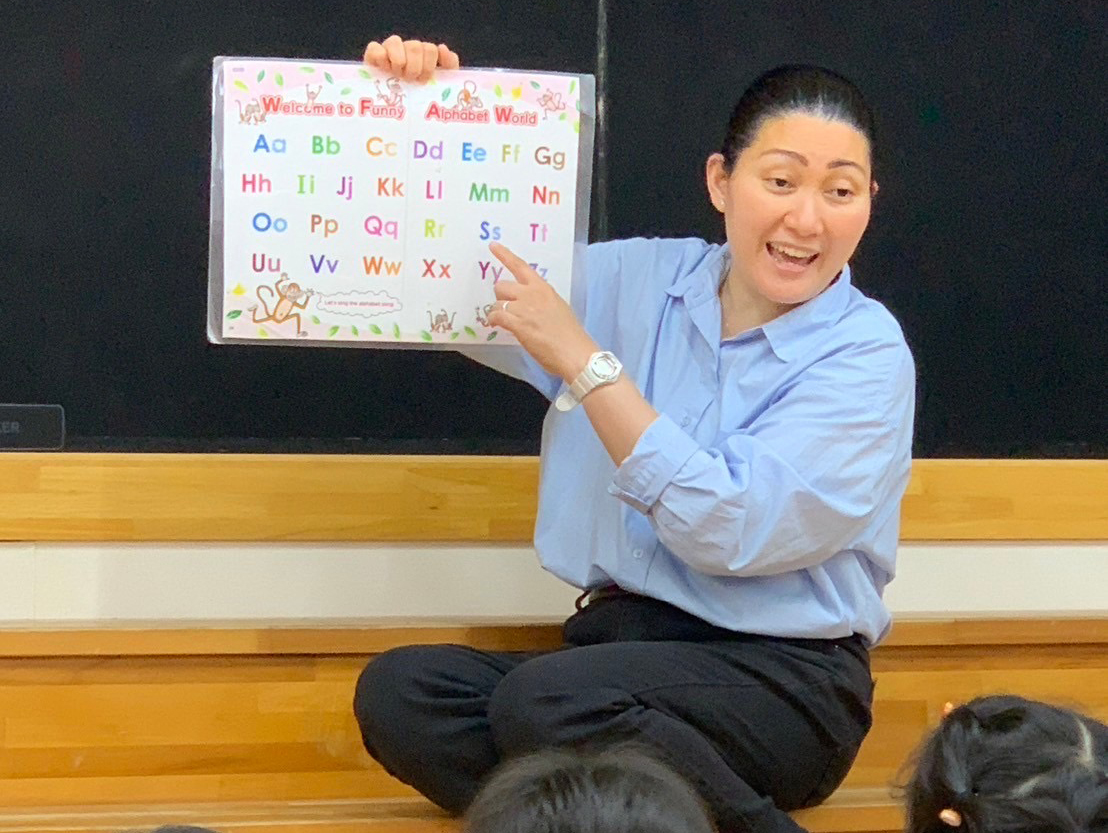 オーダーメイド 左右 壁面 ラミネート加工 保育園 幼稚園 英会話
